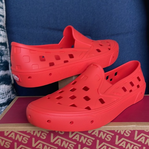 Vans Trek Slip-On Orange MEN`S - Picture 9 of 16